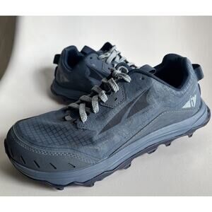Altra Lone Peak 6 Women’s Trail Running Shoes 6.5 Wide Blue MaxTrac EXCELLENT